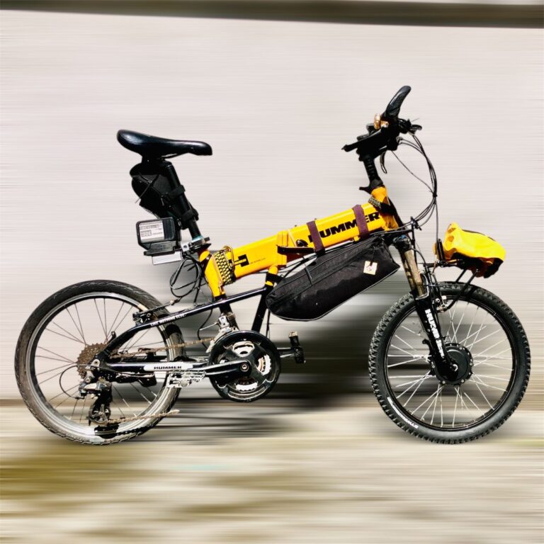 マキタバッテリー対応、アシスト自転車キット。 Makita 18V電池驅動，自行車電輔套件。 E-Bike Conversion Kit powered by makita 18V battery.